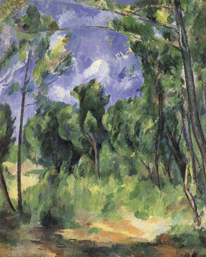 Paul Cezanne forest